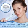Effortless Grooming: Women’s Electric Pubic Hair Trimmer with Replaceable Ceramic Blades - Image 3