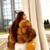 Natural fur premium luxury winter real fur coat - Image 3
